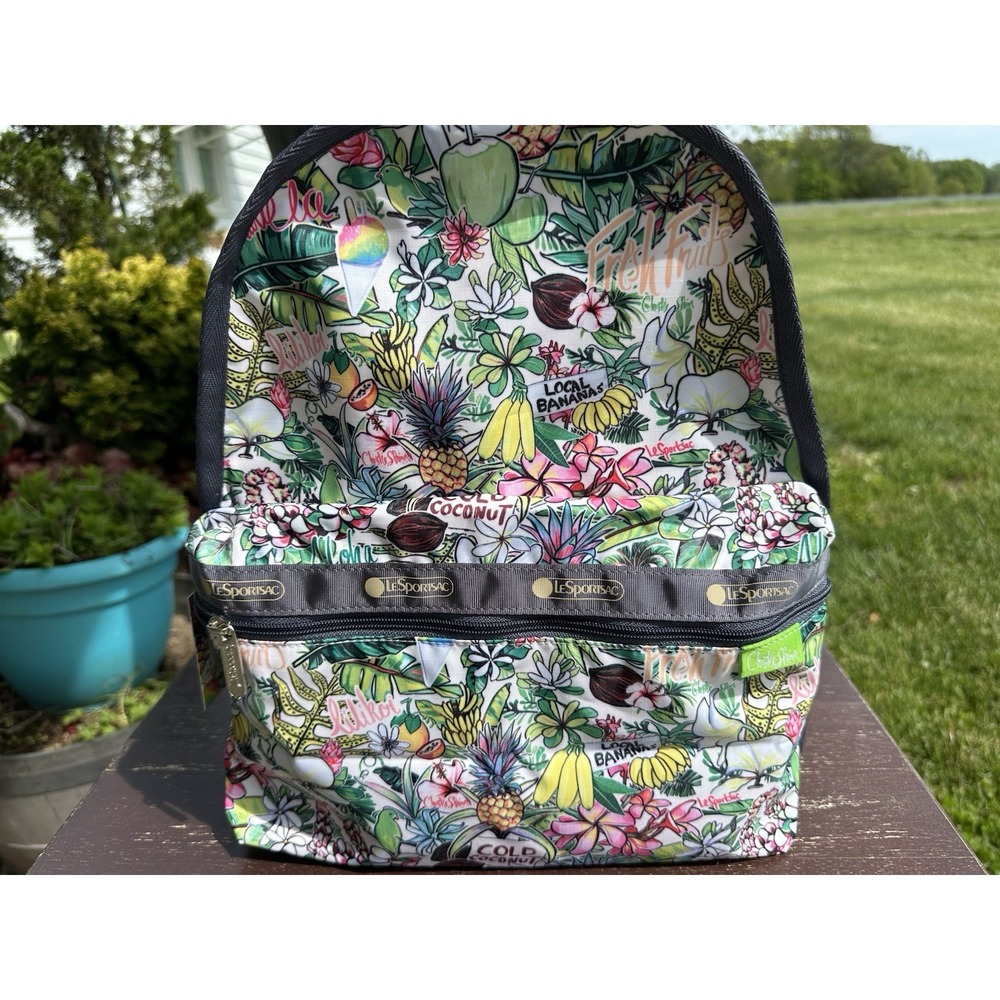 Lesportsac backpack Exclusive Chistie Shinn Hawaii Fresh fruits Limited Edition